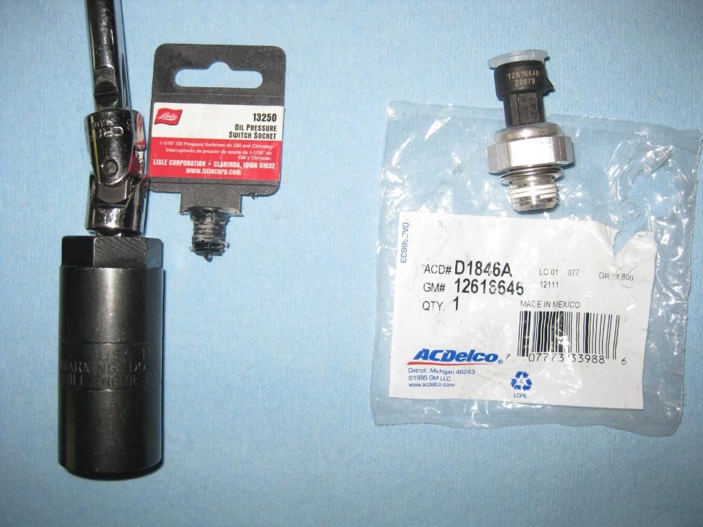 How To Change Oil Pressure Sensor Chevy Truck/Car Forum GMC Truck